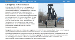 Desktop Screenshot of karaganda.de